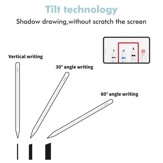 Gemgem- Gojodoq 10Th Gen Ipad Pencil With Palm Rejection,Active Stylus Pen For Apple Pencil 6Th 7Th 