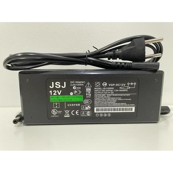 Gemgem- Adaptor 12V 5A / Adaptor Dc 12 Volt 5 Ampere