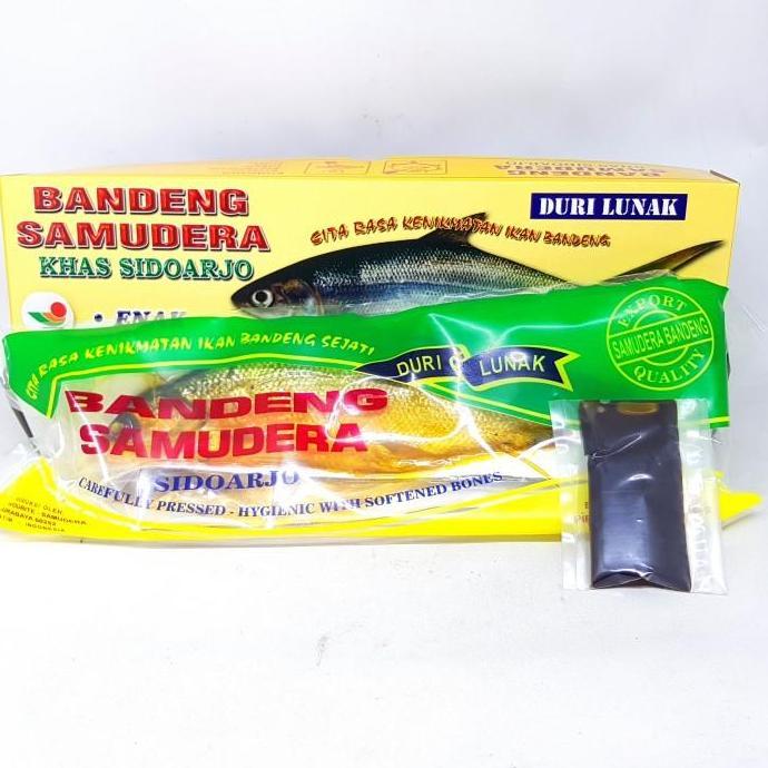 SAMUDERA BANDENG PRESTO KHAS SIDOARJO DURI LUNAK ISI 2pcs | VAKUM ASLI