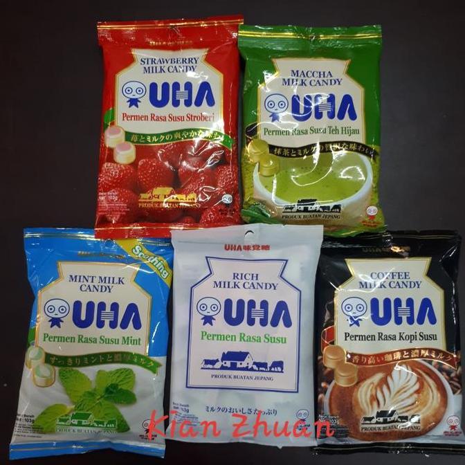 UHA Milk Candy 103gr / Permen Susu UHA