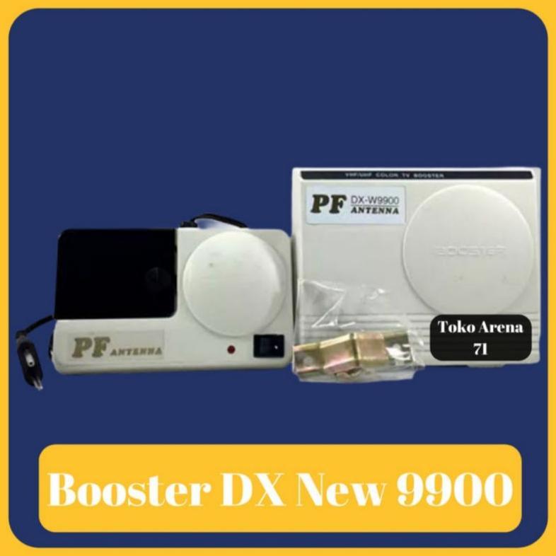 BESTPROMO Booster antena digital PF W9900 original PF DX buster penguat sinyal UHF untuk tv digital 