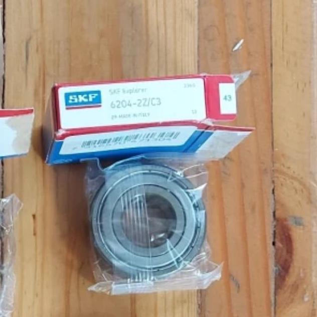 Promo BALL BEARING 6204 ZZ C3 SKF 6204 2Z/C3 Diskon