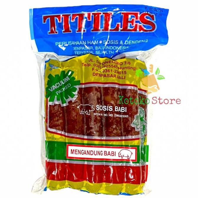 Lapciong Titiles Bali / Sosis Babi Titiles Bali 500gr
