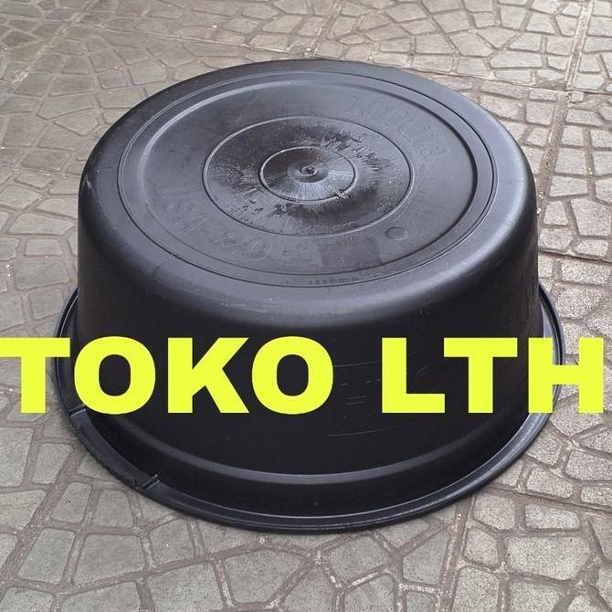 Ready  JOLANG HITAM 20 KUPING BASKOM BAK KARET ANTI PECAH USA 20" EMBER