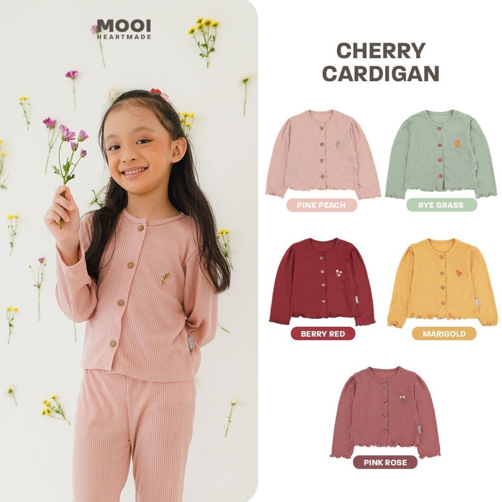 Mooi Cardigan Anak Cherry Cardigan