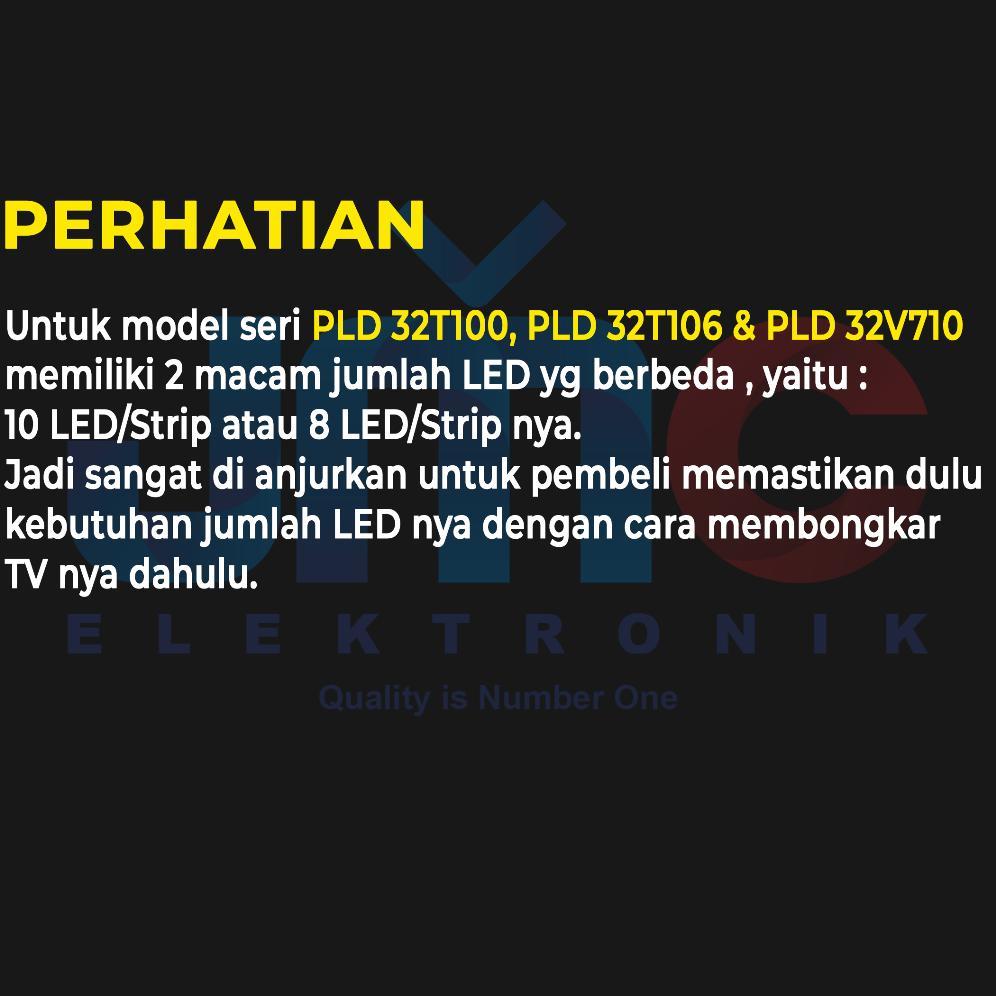 TERBARU Backlight TV Polytron 32 Inch PLD-32T100 32T106 32V710