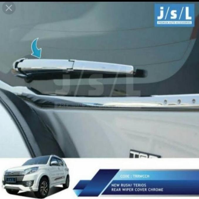 Cover Wiper Mobil Rush Terios Lama 2007-2017 Chrome Jsl Murah