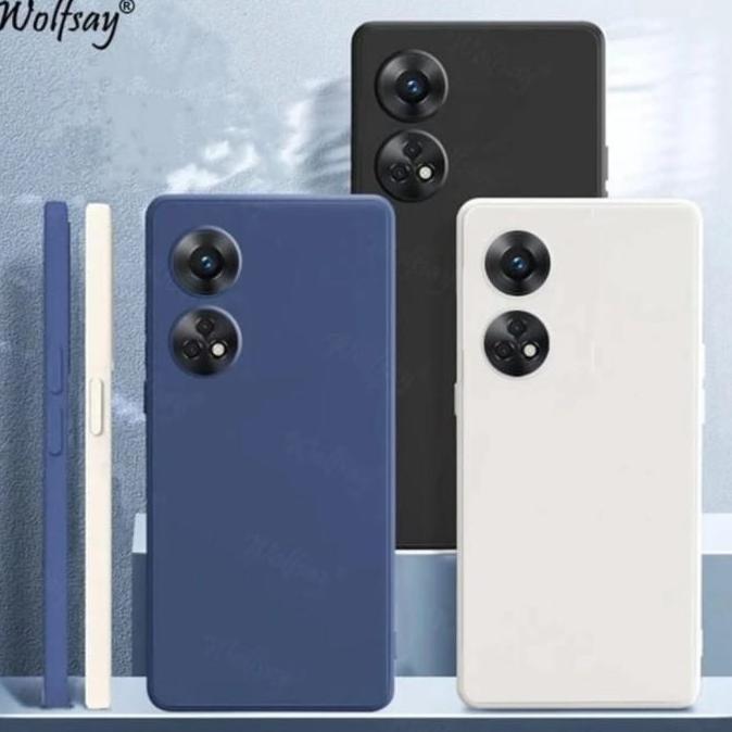 Ready Oppo Reno 8T 4G softcase anti noda silicone case