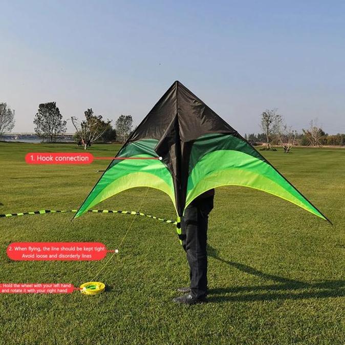 OTOMAX WieKite Mainan Layangan Anak Sport Beach Fly Kite HYK090 - Melatih Motorik Kasar dengan Benan