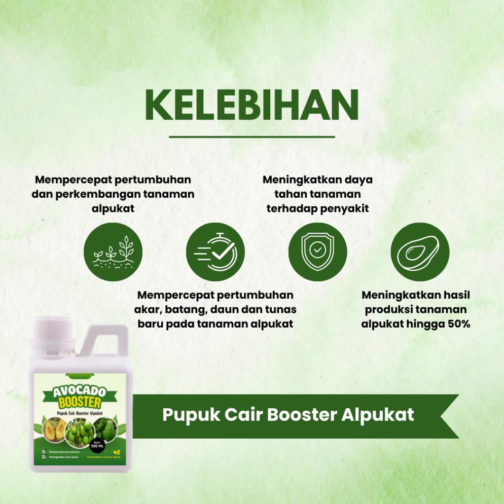 Bisa Cod Pupuk Organik Cair Avocado Booster 500 Ml Merangsang Pertumbuhan Tanaman Alpukat ><
