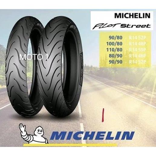 Terlaris Ban Pcx - Michelin Pilot Street 100/80 - 14 Dan 120/70 - 14
