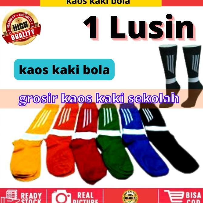 Pootbol- Grosir 1 Lusn 12 Pcs Kaos Kaki Sepak Bola / Kaos Kaki Bola / Kaos Kaki Panjang / Kaos Kaki 
