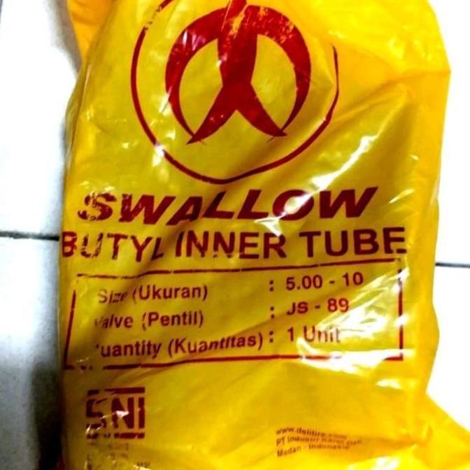 Promo BAN DALAM MERK SWALLOW RING 10-500 UNTUK MOTOR HIJET 55 S 38 TRUNTUNG ATV MORRIS Diskon