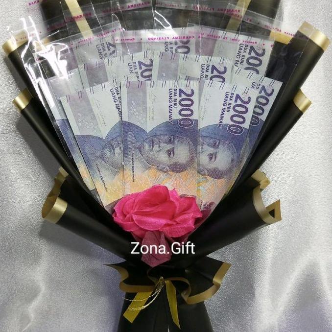 Flowpick- Buket Kosongan Wadah Uang 10 Lembar