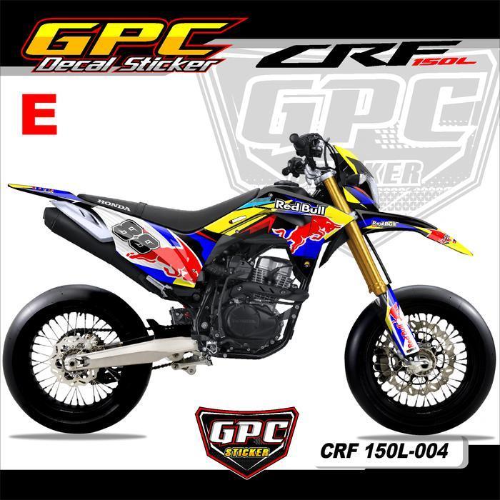 Decal Crf 150 L Sticker Fullbody-Dekal Stiker Crf 150L-Gpc 004 Original Dan Terpercaya