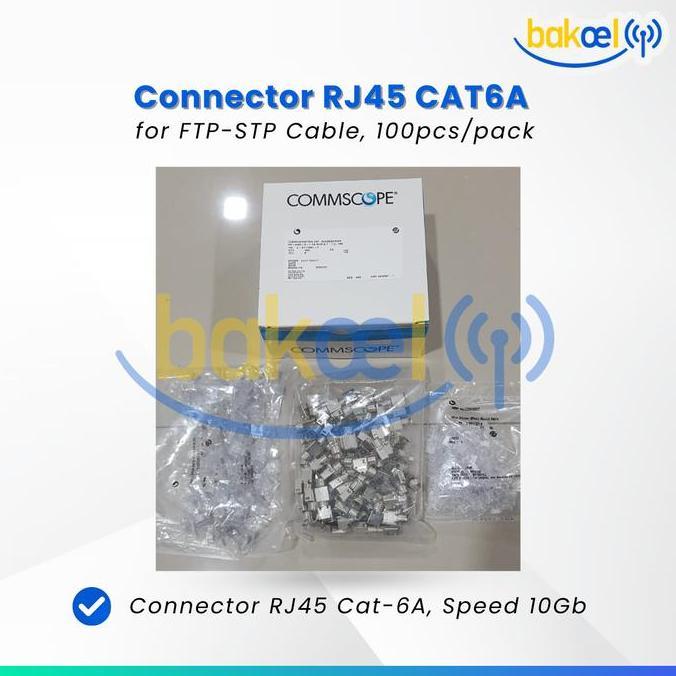 COMMSCOPE AMP RJ45 Connector STP Cat6A Cat 6A RJ 45