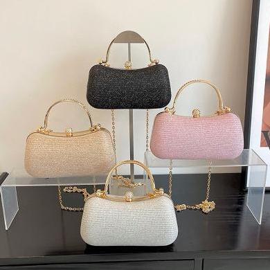 Tas Pesta Mewah Wanita Import Terbaru 2024 Elegan Tas Kondangan Wanita Mewah Clutch Wanita Dompet Pe