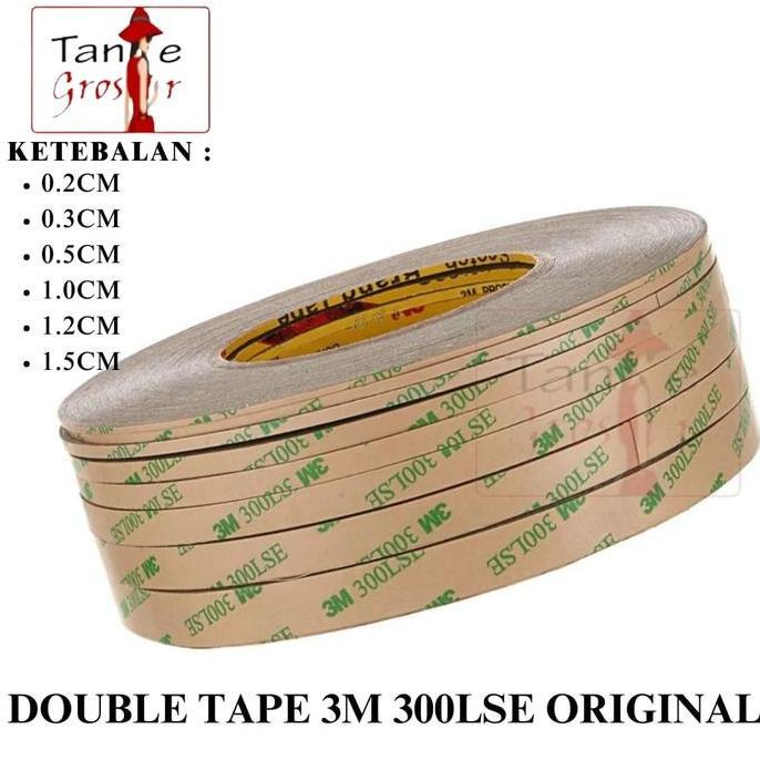 Bagus- Double Tape 3M 300Lse Lem Tipis Kuat Original