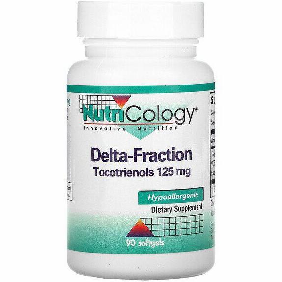 Nutricology Delta-Fraction Tocotrienols 125 mg 90 Softgels