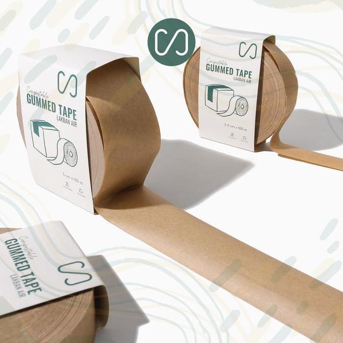 Bagus- Gummed Tape / Selotip Kertas Air