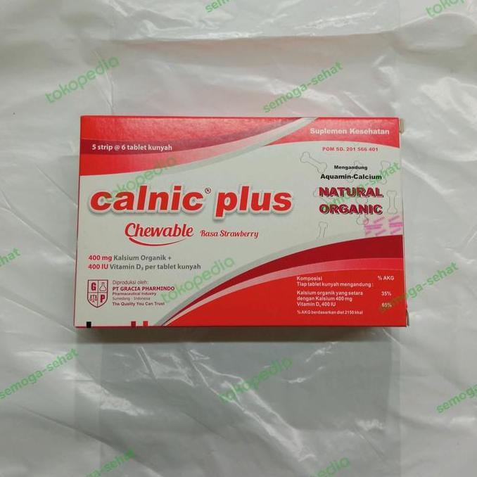 calnic plus chewable kunyah