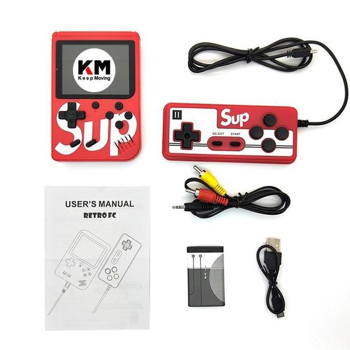 Ydisuher - Modern Game Boy 2 Player Retro Fc Sup 4 In 1 Mini Gameboy Classic