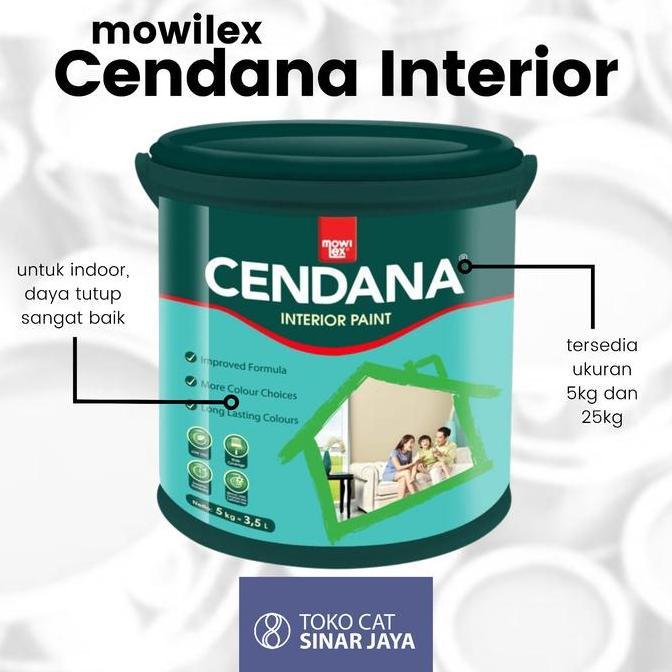 Colorbit- Cat Tembok Cendana 25 Kg / Mowilex Cendana