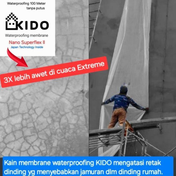 Colorbit- Serat Kain Membrane Fiber Polyester Aquaproof/Waterproof Serat Kain Pelapis Cat  Paintanti