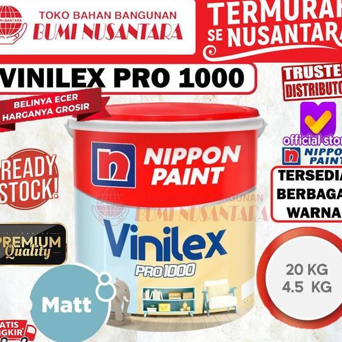Colorbit- Vinilex Pro 1000 25Kg Putih Cat Tembok Vinilex Pro 25Kg Putih