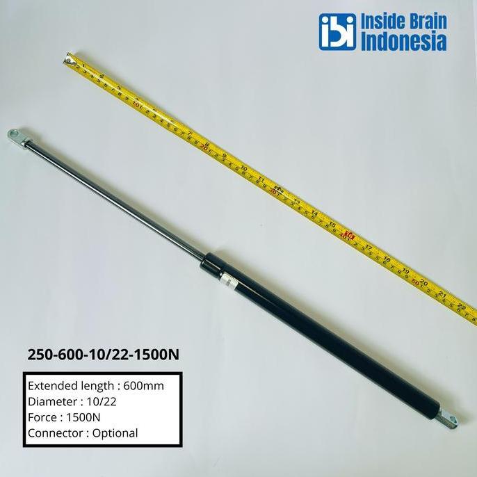GAS SPRING HIDROLIK 600 MM 1500N MERK HYDRALIFT ORI ORIGINAL DAN TERPERCAYA