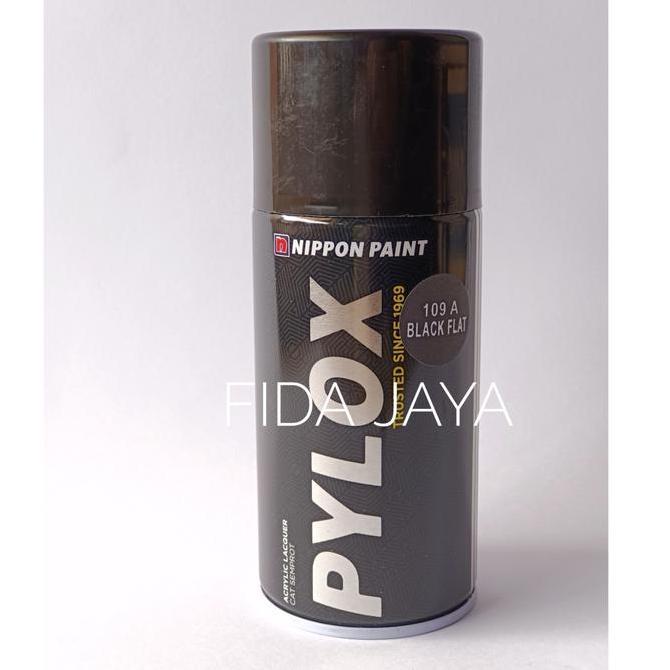 Colorbit- Cat Semprot Pylox Black Flat 300 Cc /Pylox 109 A Hitam Doff