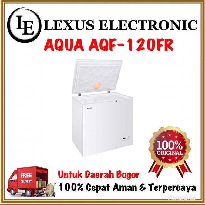 AQUA CHEST FREEZER AQF-120FR | AQF120FR | AQF120 (TERBAIK) (TERBARU) (TERMURAH)