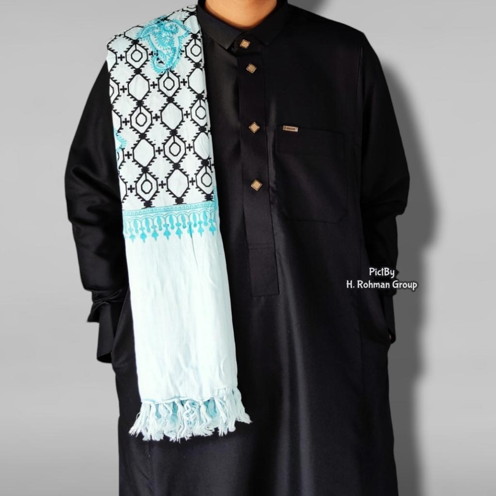 Sorban Surban Serban Rida Kashmiri Panjang Habib Kyai Santri Aneka Motif Warna Premium
