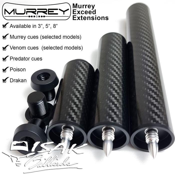 Murrey Cue Extension 3" 5" 8" - Venom Predator Poison Drakan Ext Stick