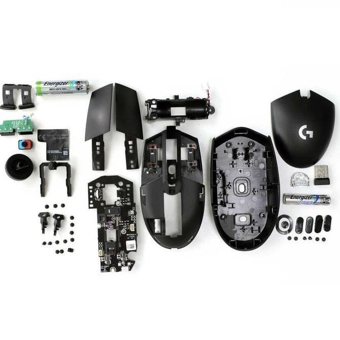 Funfake- Part Logitech G304 G305 Hotswap Receiver Dongle Pcb Shell Housing Wheel Cover Adapter Spare
