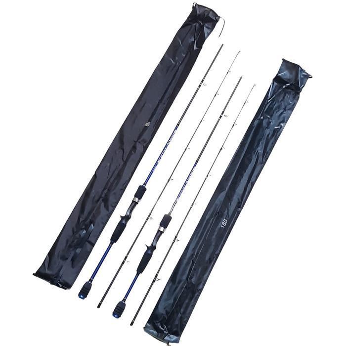 Joran Pancing Bc Carbon Minato 180-198 Gagang Japan Style 17Lbs