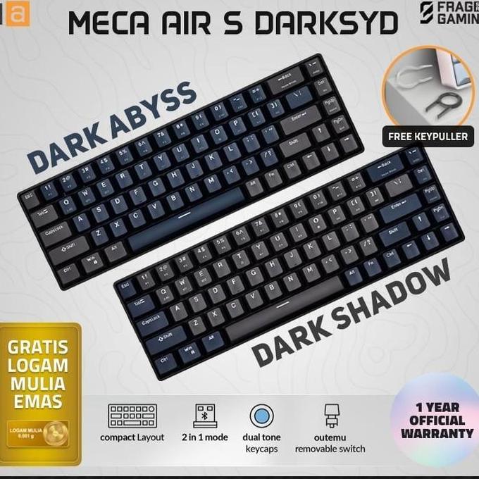 BEBAS ONGKIR - Digital Alliance Meca Air S Darksyd 65% Wireless DA MecaAirS SAMecaAirS MecaAir Keybo