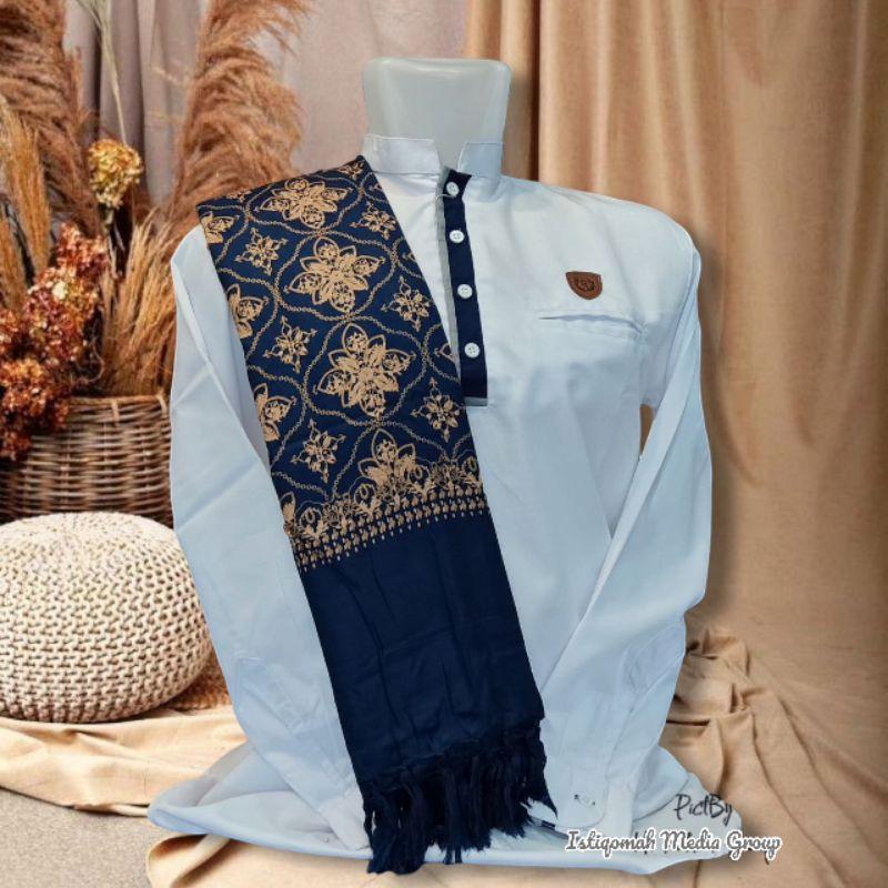 Sorban Arab Premium Kashmiri Original Tebal Laki Laki | Surban Hitam Arab Saudi Premium