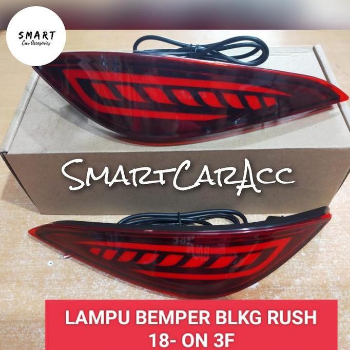 TERMURAH - Reflektor bemper belakang LED RUSH TERIOS 2018