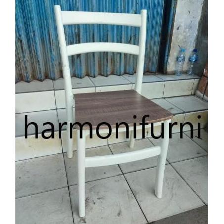 TERBARU - Kursi makan/ kerja/ sender plastik Olymplast 608 Putih