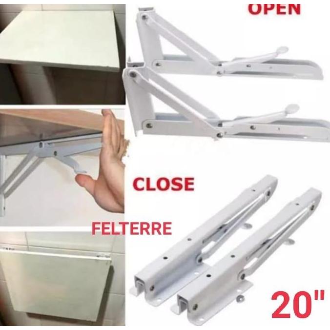 SIKU MEJA LIPAT 20"- 50cm TERBARU FELTERRE SIKU MEJA BAKSO SUPER TEBAL