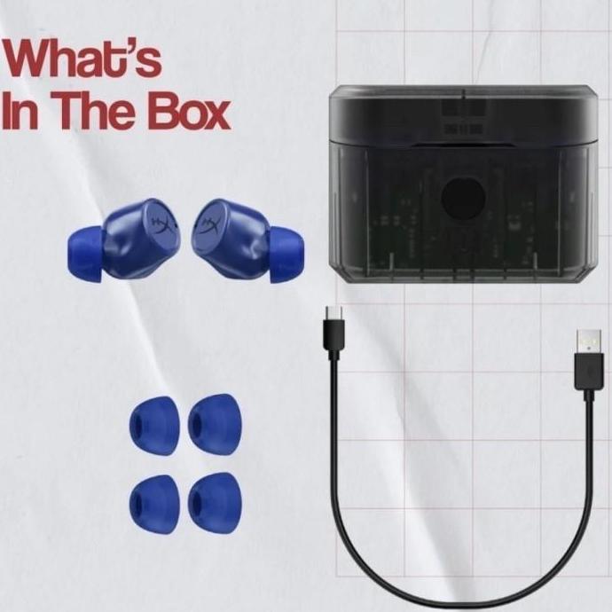 HyperX Cirro Buds Pro TWS Bluetooth Gaming Earphone Low Latency ANC (TERBAIK) (TERBARU) (TERMURAH)