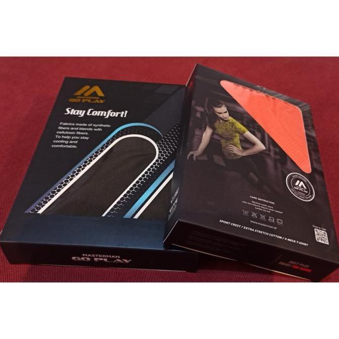 MASTERMAN GOPLAY ELEMENT LIGHT LADIES WANITA KAOS LARI GYM OLAHRAGA