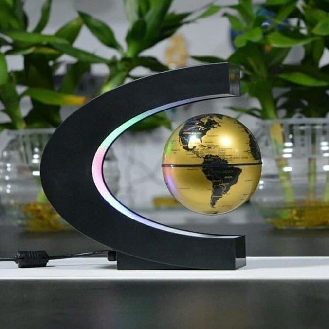 HARGA DISC - magnetic levitation floating Globe/lampu bola dunia melayang/dekorasi