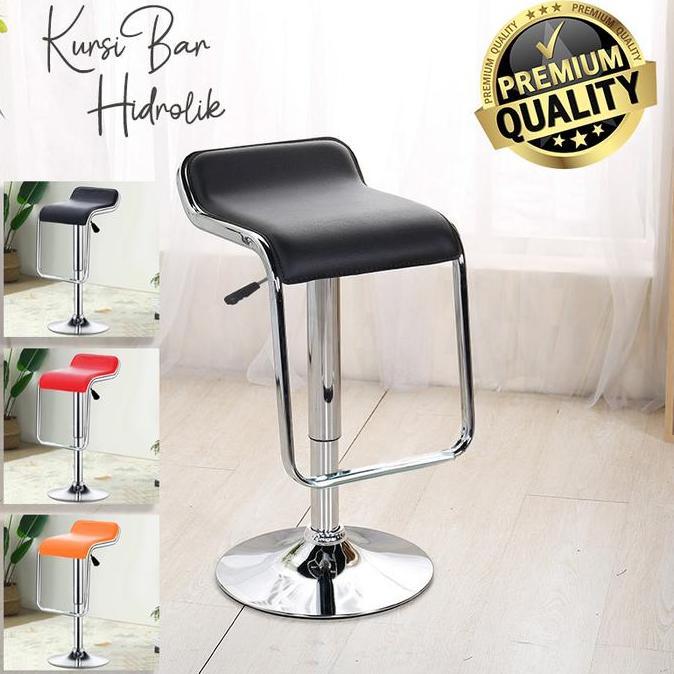 NEW - Kursi Hidrolik Barbershop Kursi Bar Minimalis Kursi Bar Hidrolik