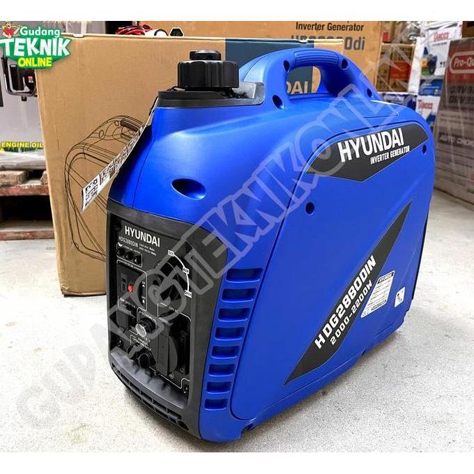 PANGRANGO Genset Silent Portable HYUNDAI HDG2880DIN 2000Watt Generator Silent