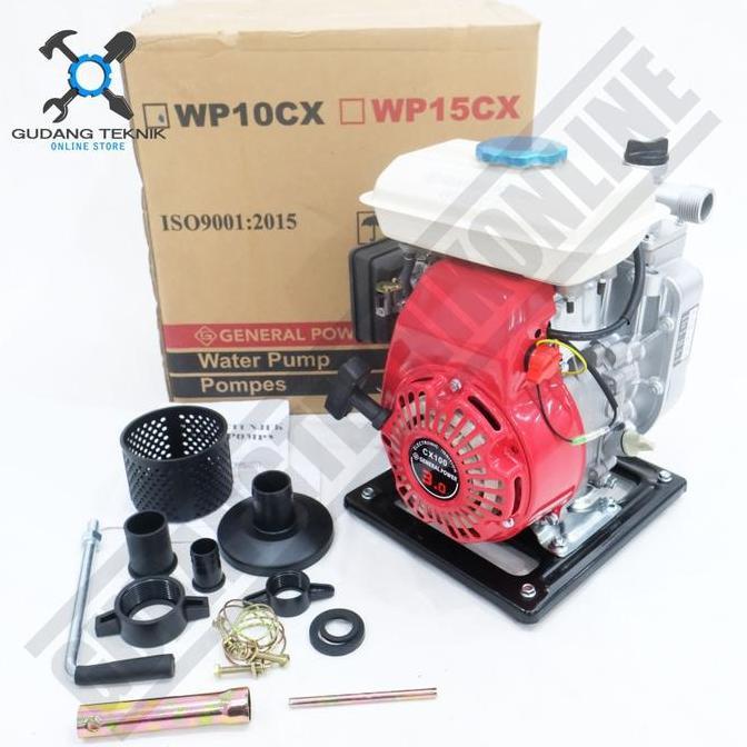 SABILULUNGAN Water Pump 1" GENERAL WP10CX / WaterPump Alkon Pompa Air Sawah 3.0HP