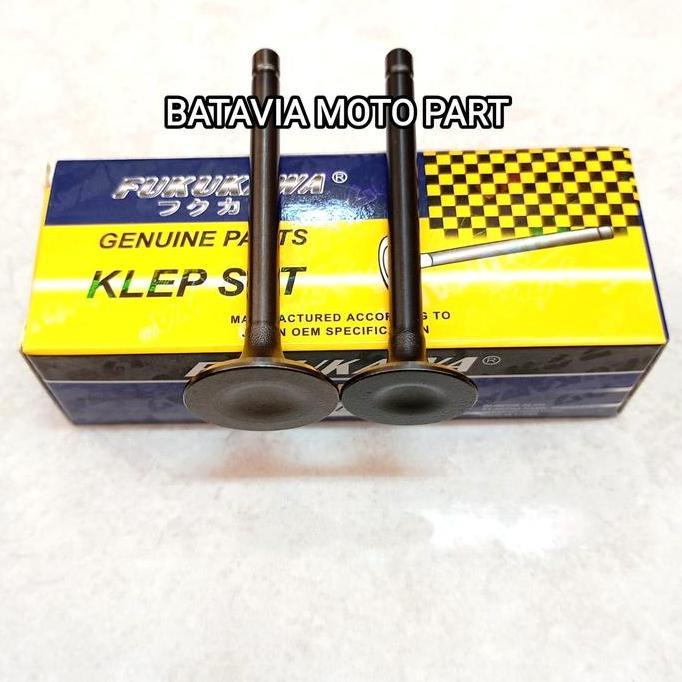 DV161 - KLEP SET MOTOR KAWASAKI KAZE R PAYUNG KLEP KAZE IN EX FUKUKAWA