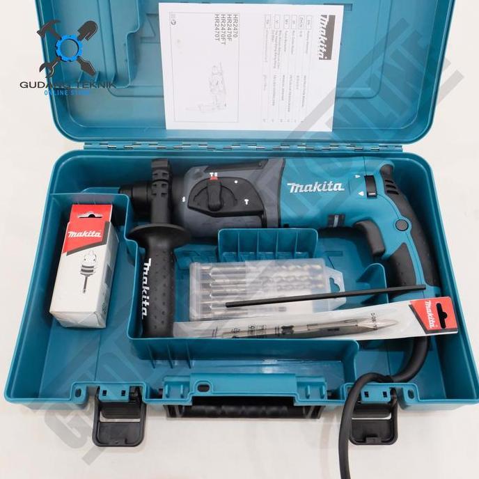 PANGRANGO Rotary Hammer Makita HR2470X5 - Bor Bobok Beton Makita Hammer Drill