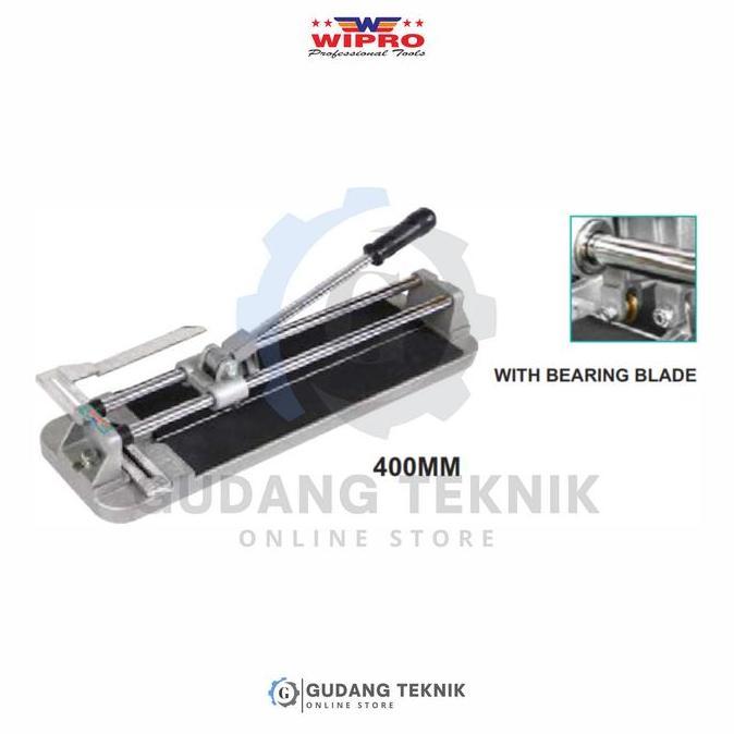 MIOSHINOCHE Alat Potong Keramik Granit Marmer Manual Dorong 400mm WIPRO CM-440B